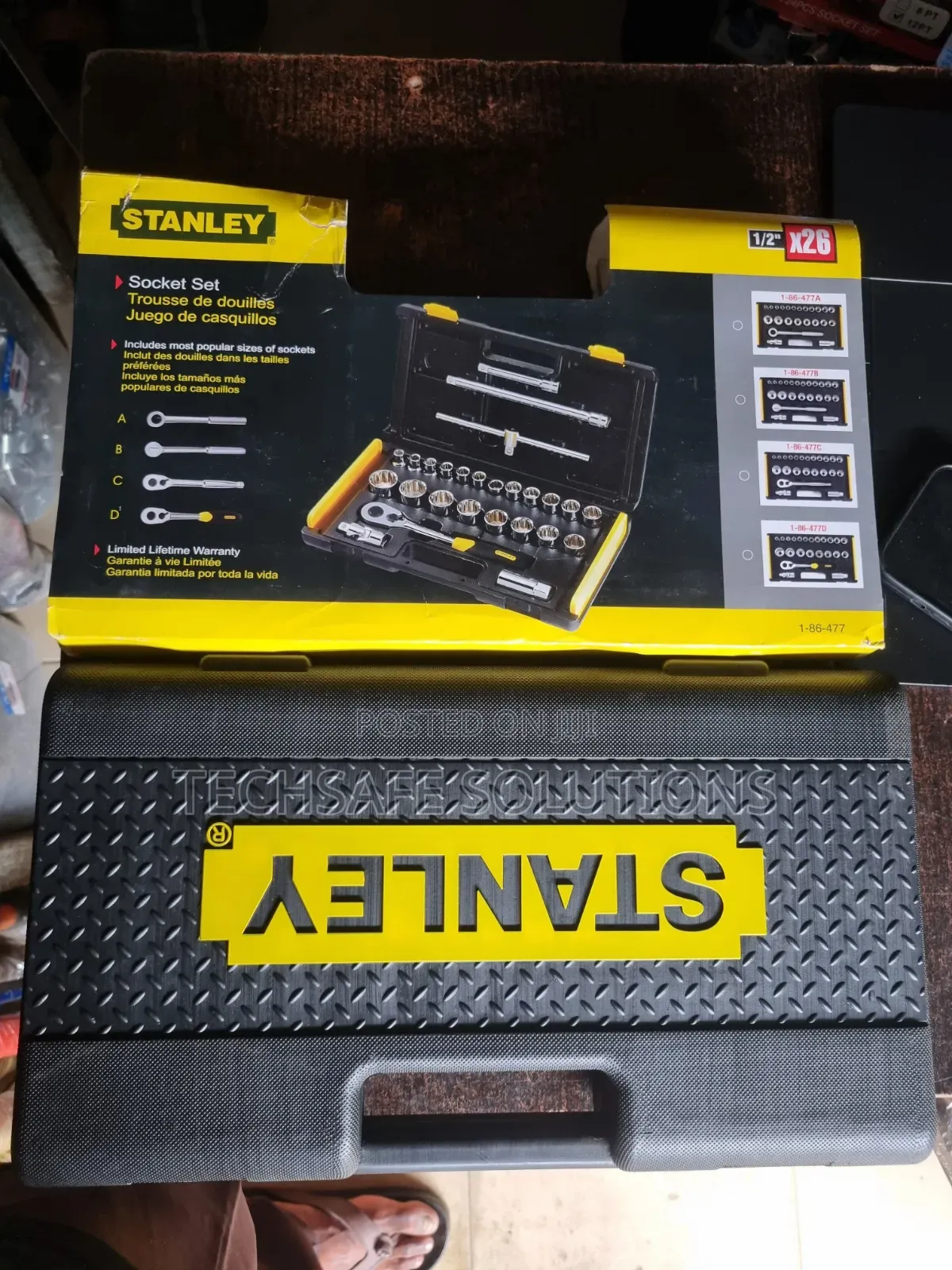 Stanley 1/2" Socket Set