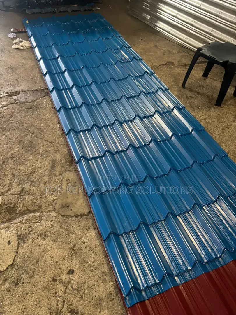 Durable Hm Blue StepTile Roofing Sheet – 0.55(B)mm