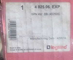 Original D4 Single Phase Legrand
