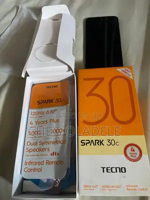 Tecno Spark 30C 128 GB Black