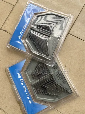 Inch and Metric 30pcs Allen Key Set
