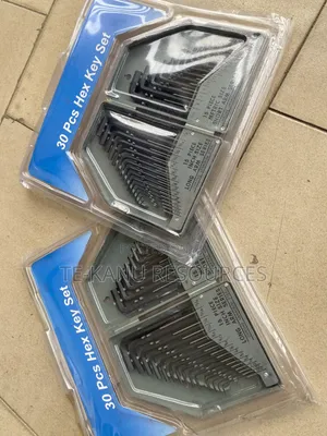 Inch and Metric 30pcs Allen Key Set