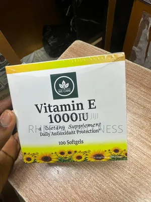 Vitamin E 1000IU Supplement (100 Softgels)