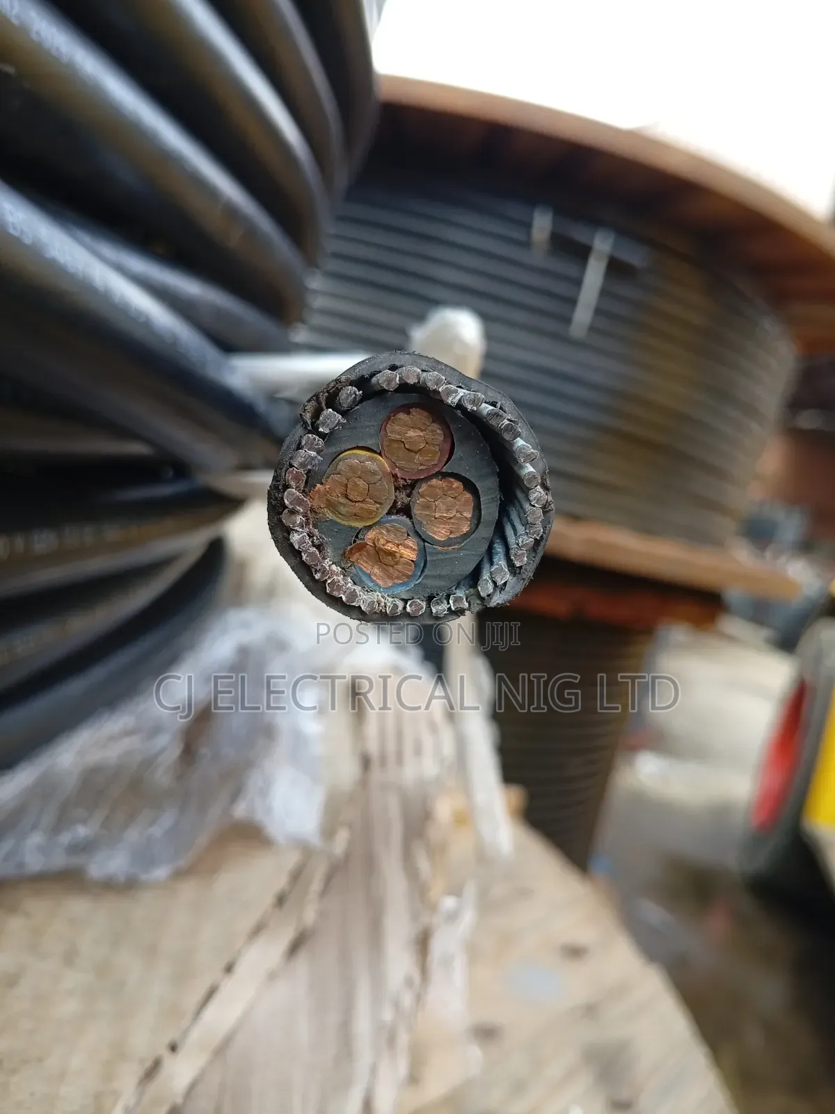 25mm 4core Armored Cable