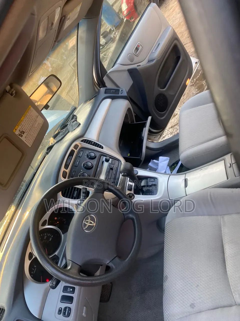 Toyota Highlander 2005 Silver