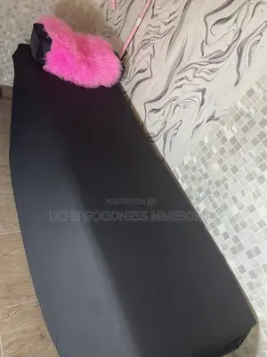 Black Foldable Lash Bed for Lash, Brows, Tattoo, Spa - Bed Only