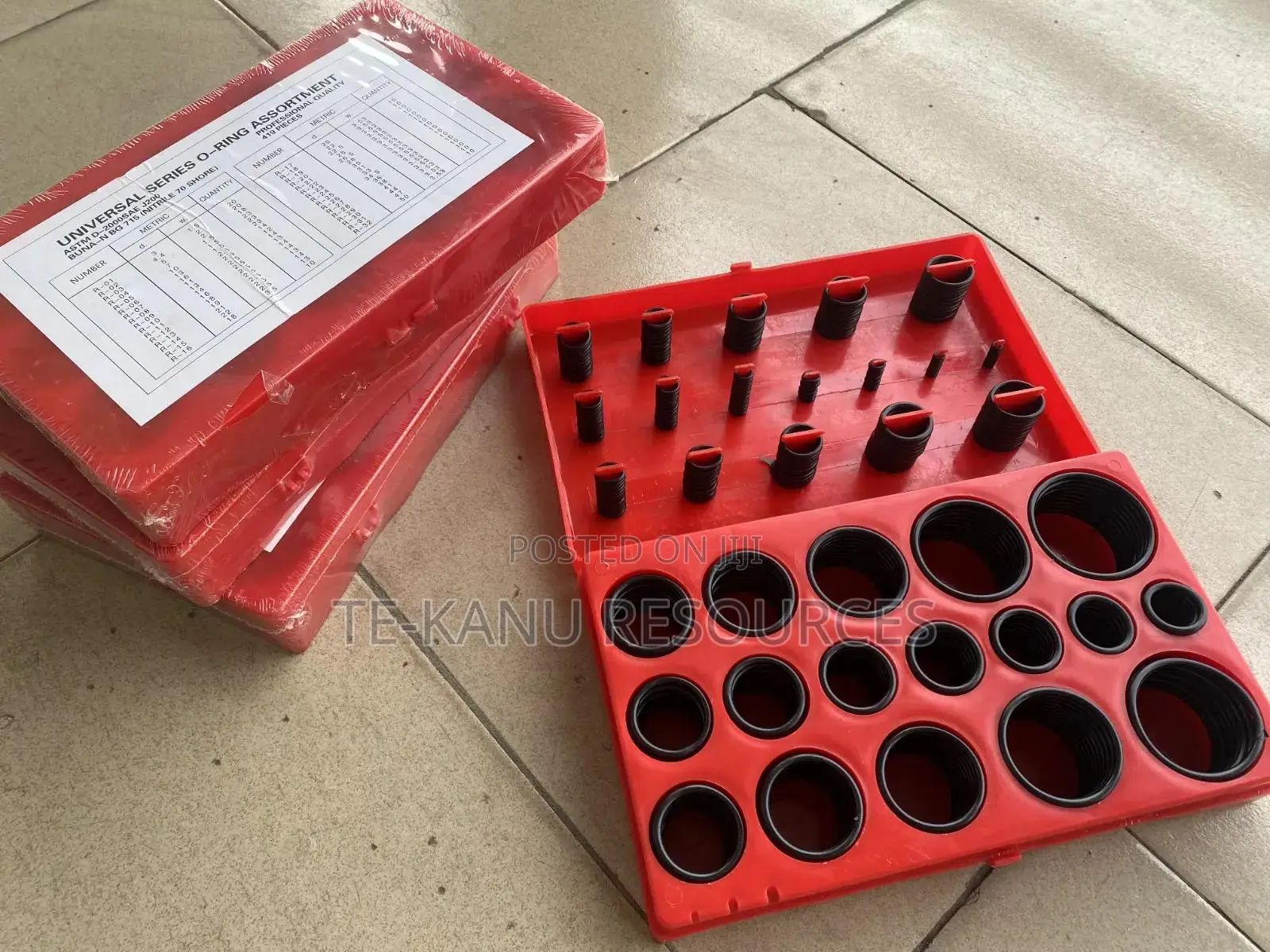 Universal Rubber O-Ring Assortment Kit