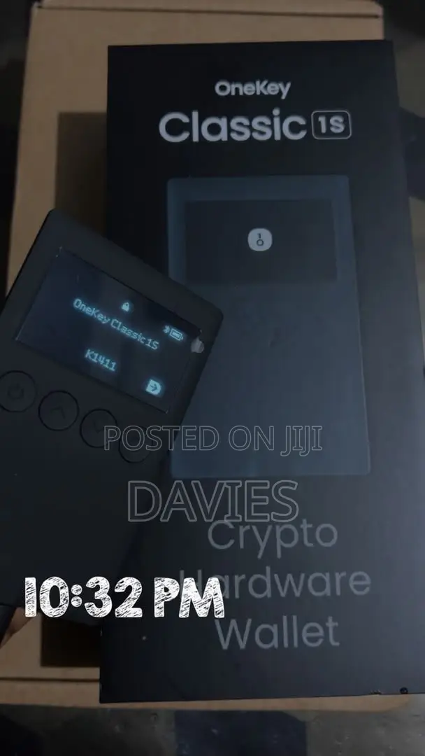OneKey Classic 1S Crypto Hardware Wallet