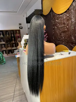 Kinky Straight Ponytail for Women