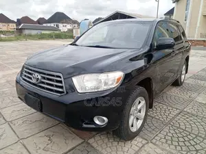 Toyota Highlander V6 2007 Black