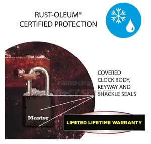 Master Lock Excell Weather Tough 45mm Padlock 4-Pin