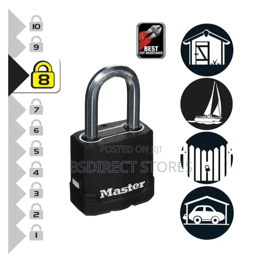 Master Lock Excell Weather Tough 45mm Padlock 4-Pin