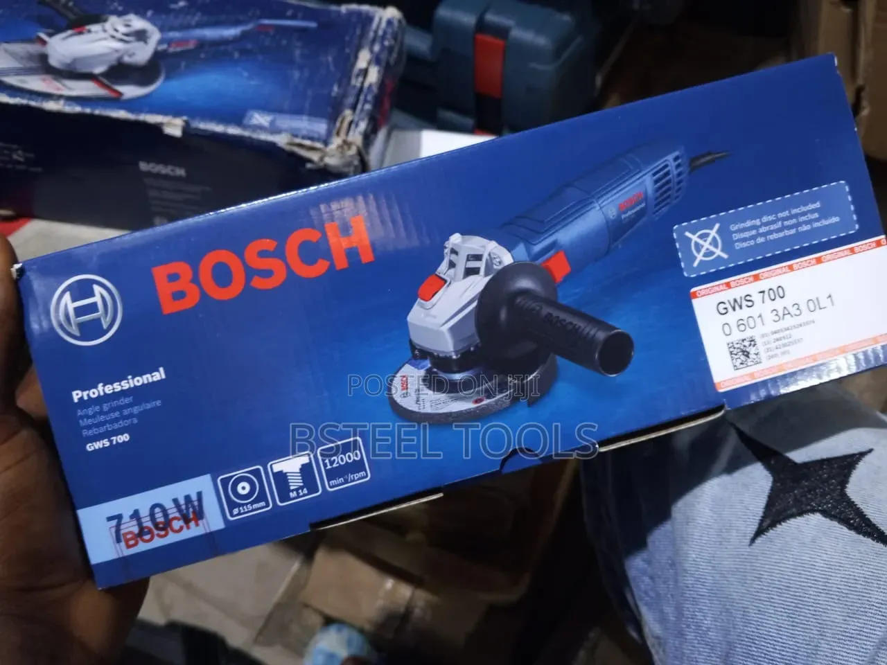 Bosch 710w Electric Grinder – Heavy Duty Angle Grinder