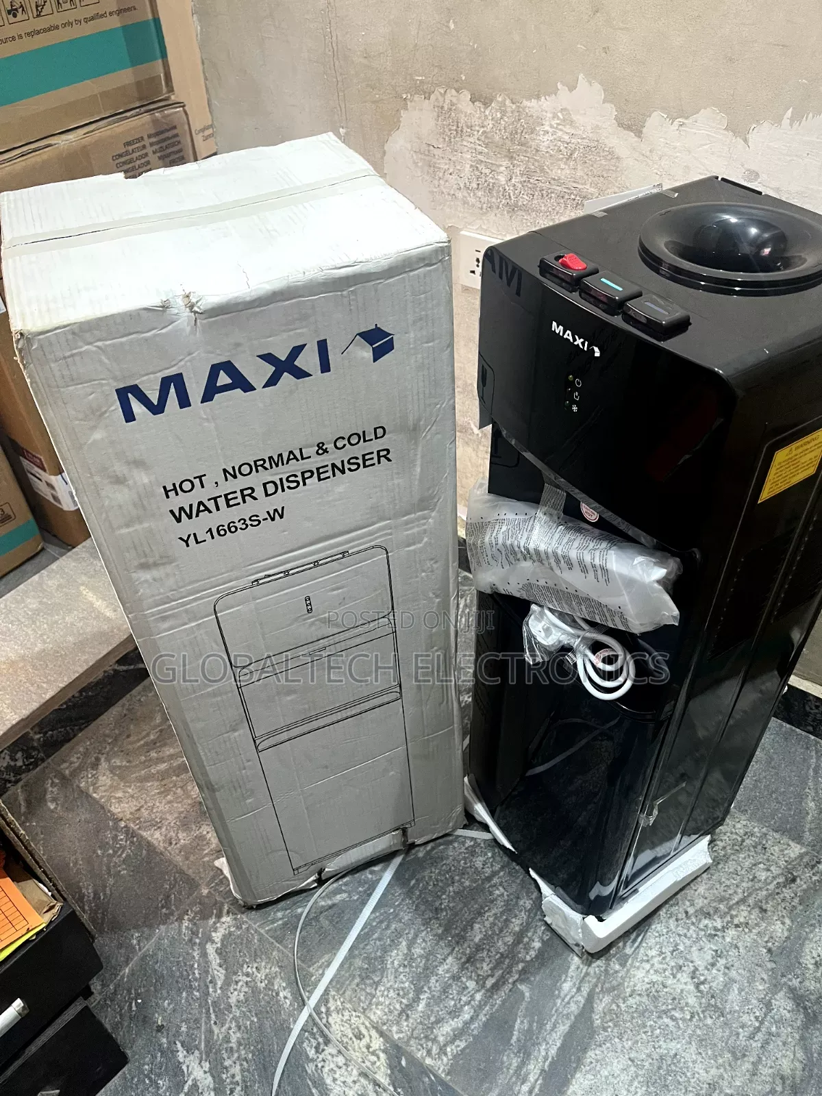 Maxi Water Dispenser (1663s-W) 3-Faucets