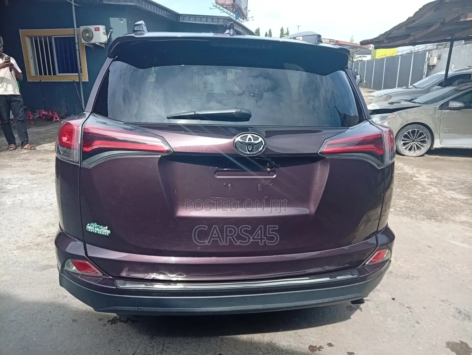 Toyota RAV4 2017 Burgandy