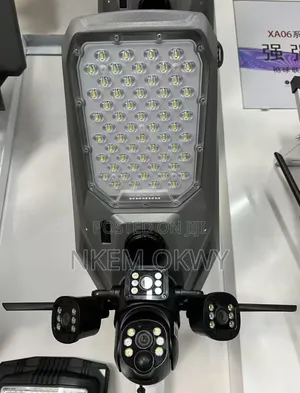 Security Solar Street Light With CCTV Camera
