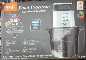 RAF 8L and 6L Multifunctional Food Processor and Yam Pounder (1000W)