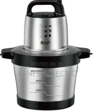 RAF 8L and 6L Multifunctional Food Processor and Yam Pounder (1000W)