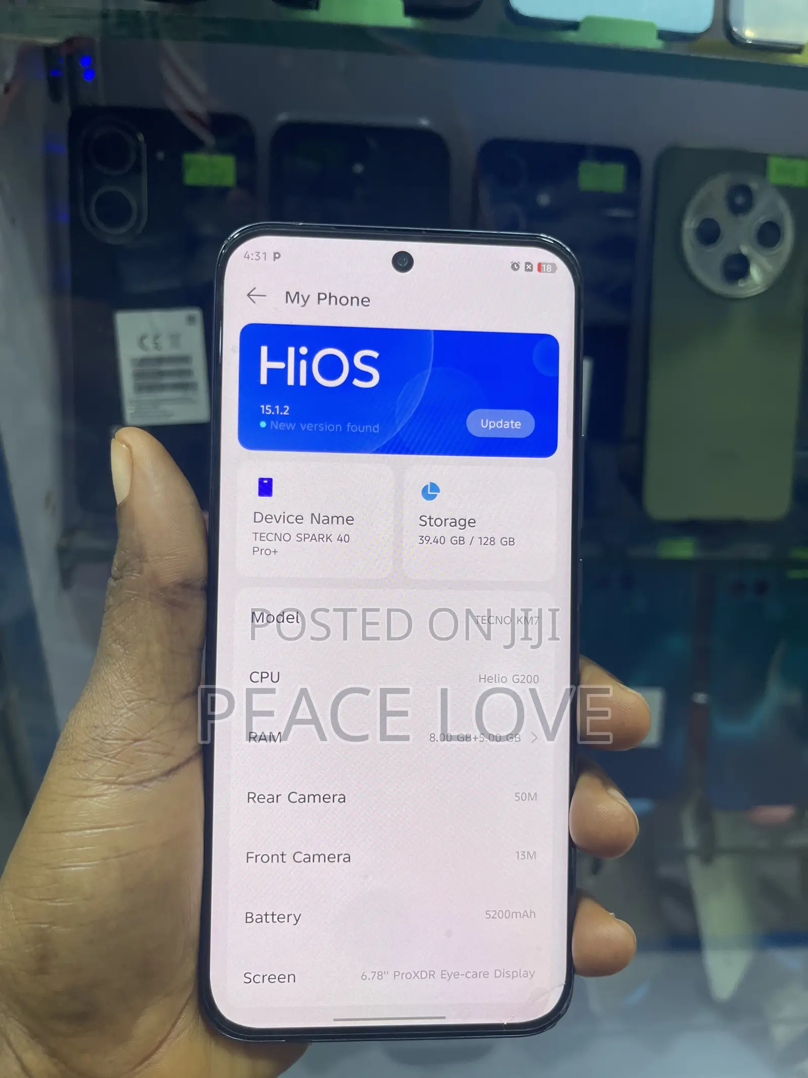 Tecno Spark 40 Pro+ 128 GB