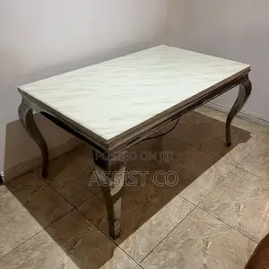 Marble Dinning Table Only Without Chairs