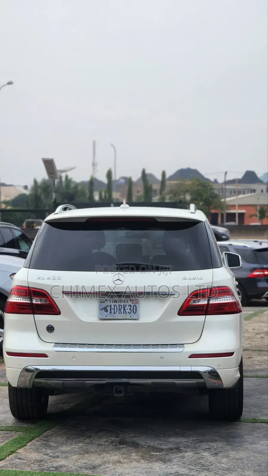 Mercedes-Benz M Class 2015 White