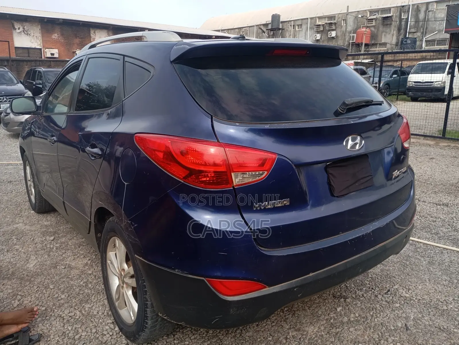 Hyundai Tucson 2011 Blue