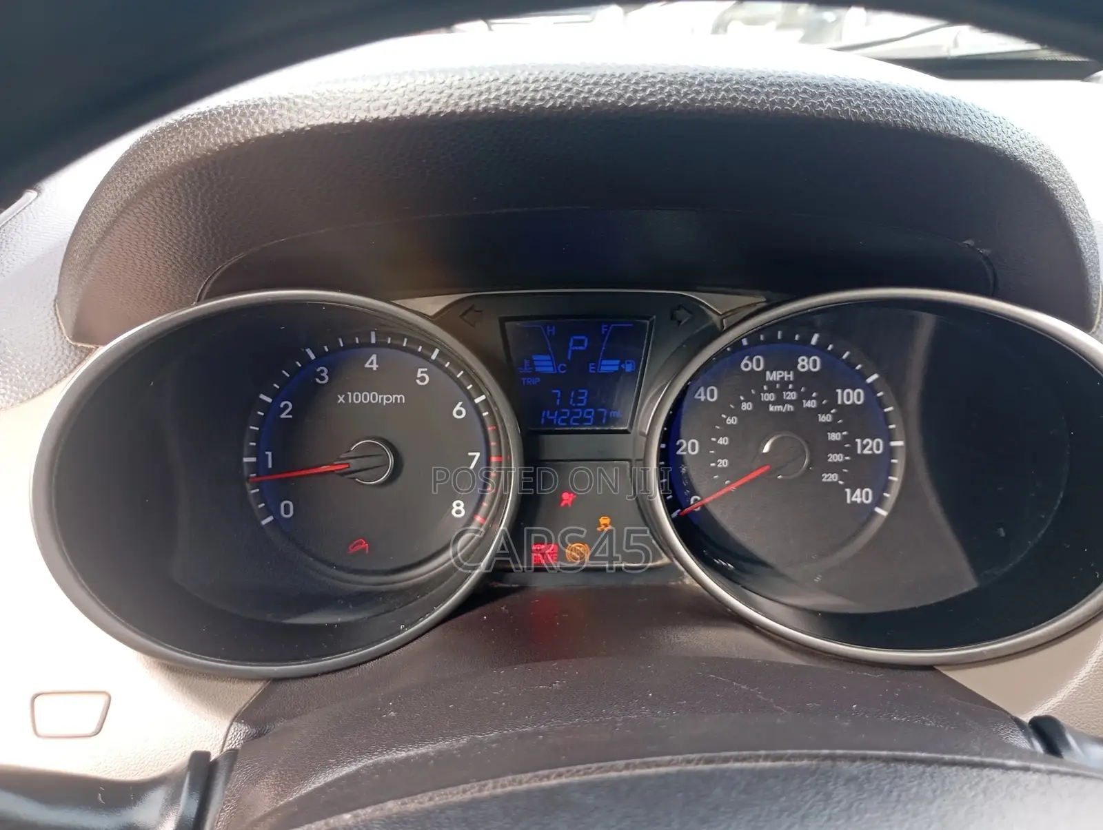 Hyundai Tucson 2011 Blue
