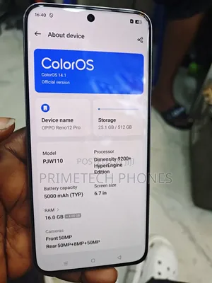 Oppo Reno12 Pro 5G 256 GB Rose Gold