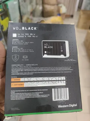 WD Black D30 Game Drive SSD Gaming Xbox Series