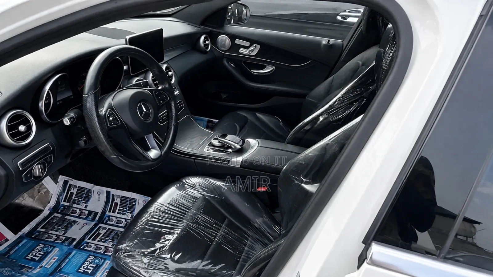 Mercedes-Benz C400 2018 White