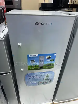 198L Solar Upright Ice Maker Freezer