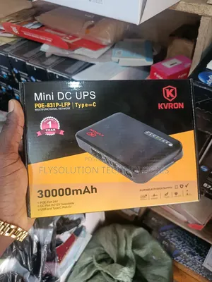 KVRON Mini DC UPS 30,000mAh Router Power Bank