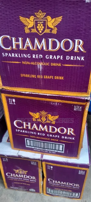 CHAMDOR Sparkling Red Grape Drink 12×750ml