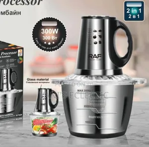 RAF 3L Electric Food Processor, Meat Grinder and Yam Pounder