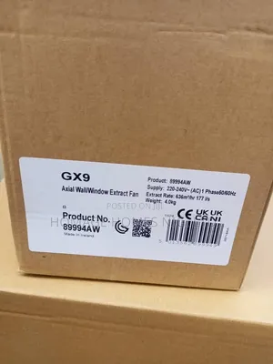 9" Xpeliar Extractor Fan