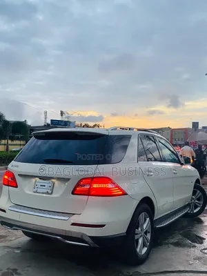 Mercedes-Benz M Class 2012 White