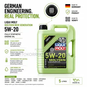 Molygen New Generation 5w-20 Engine Oil · 5w-20 · 5L ·
