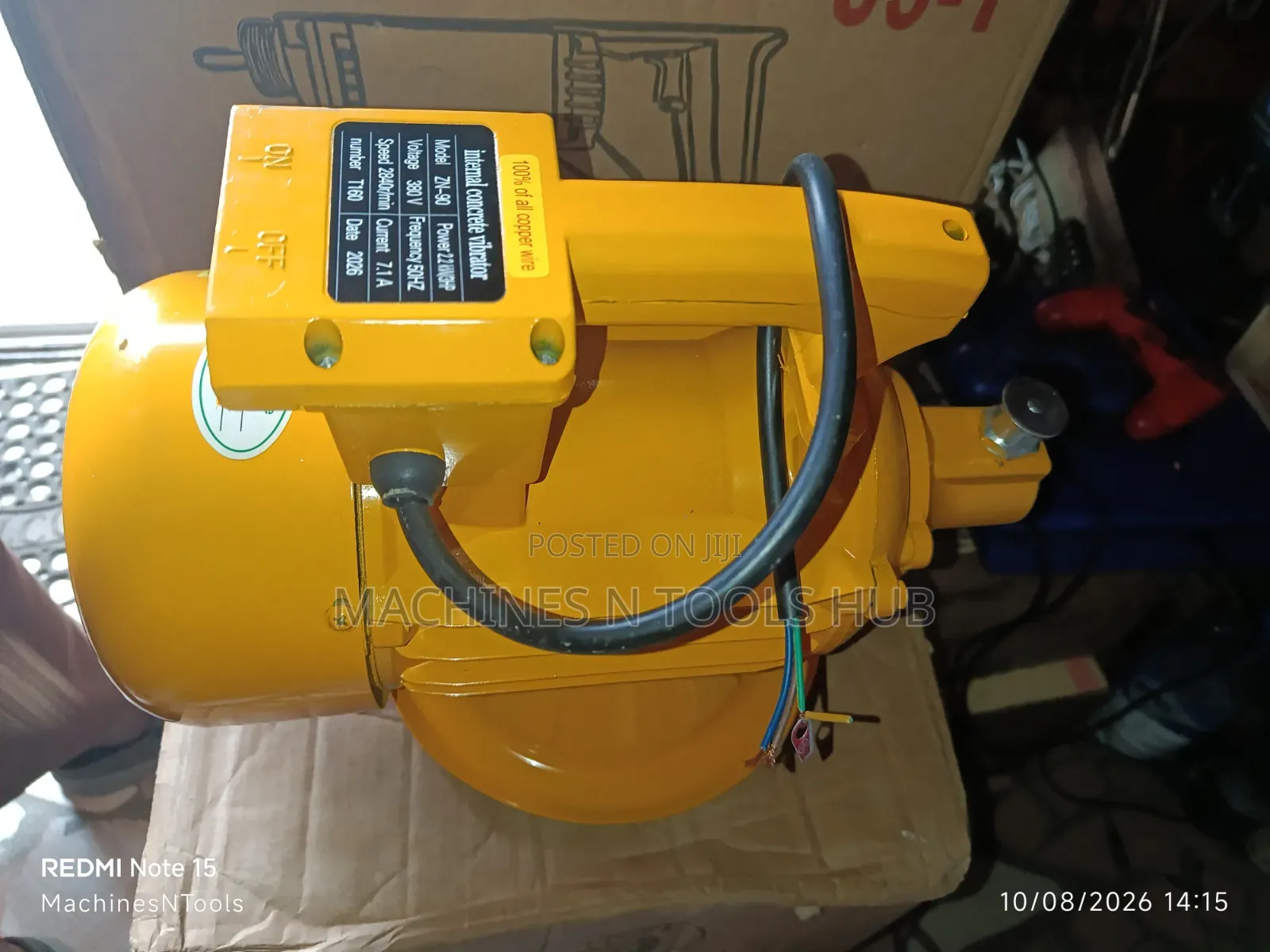 Electric Concrete Vibrator Motor