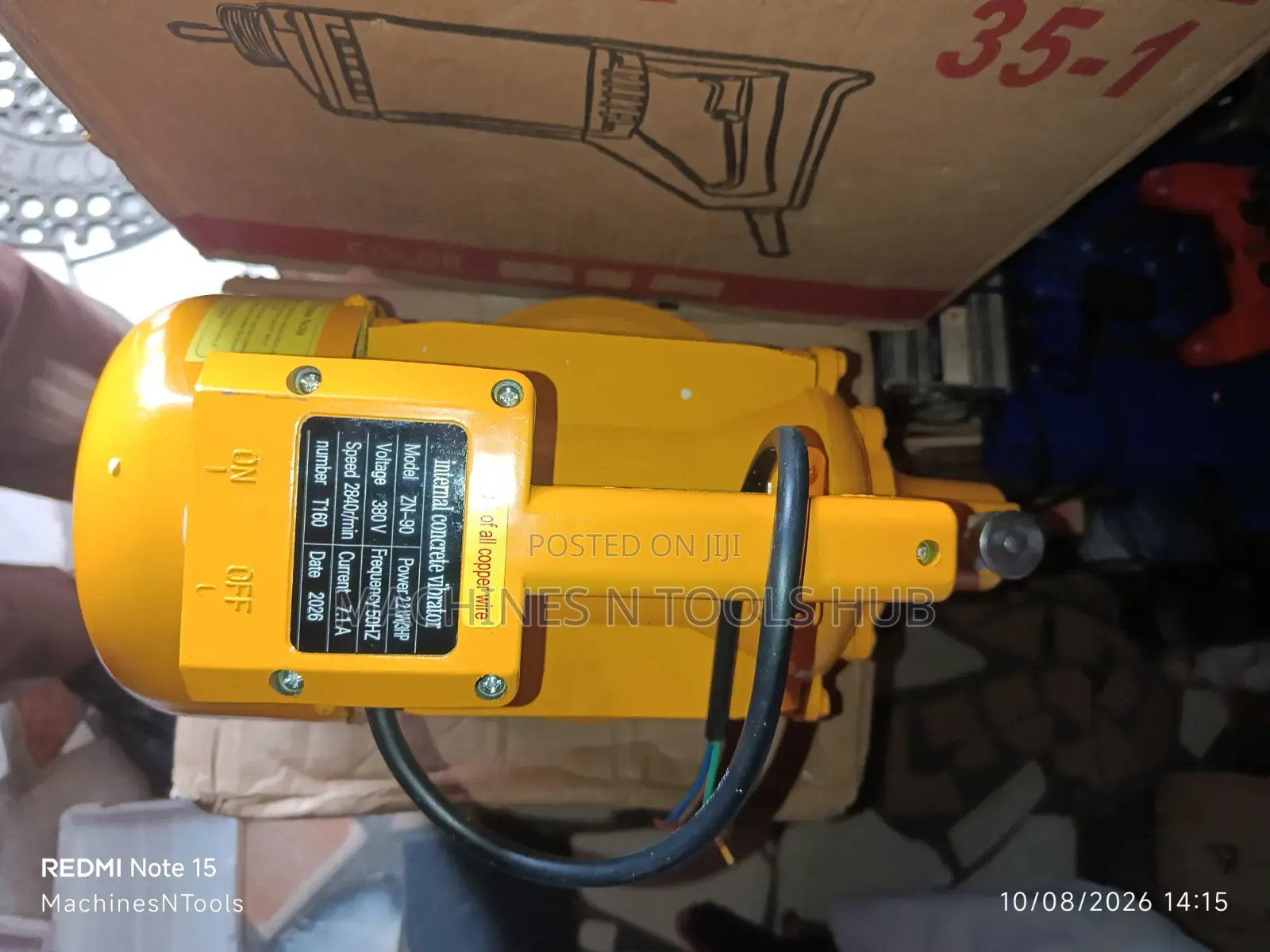 Electric Concrete Vibrator Motor