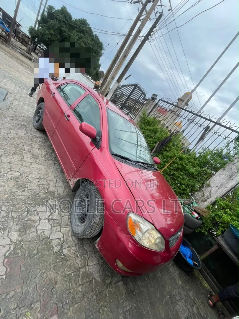 Toyota Corolla 2005 Red
