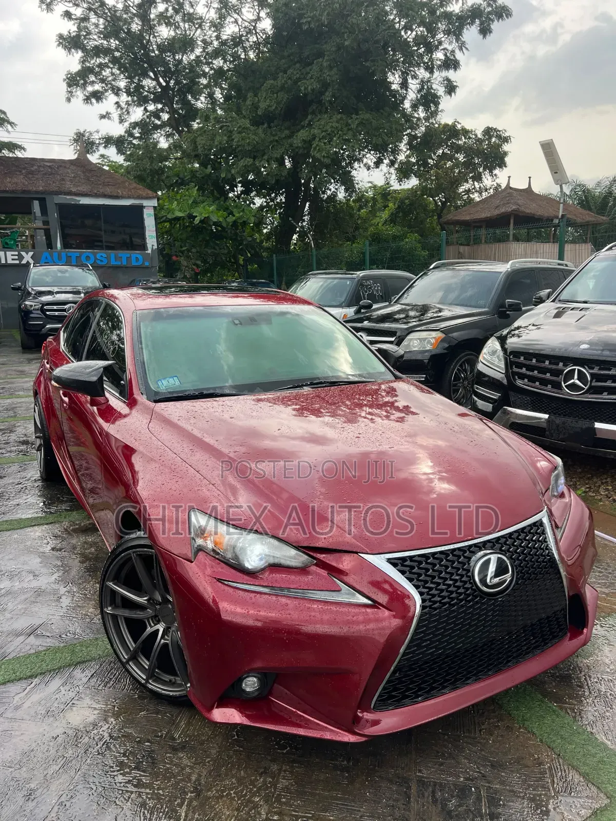 Lexus IS 250 2014 Burgundy