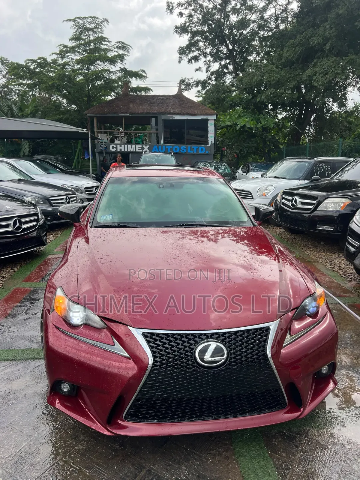 Lexus IS 250 2014 Burgundy