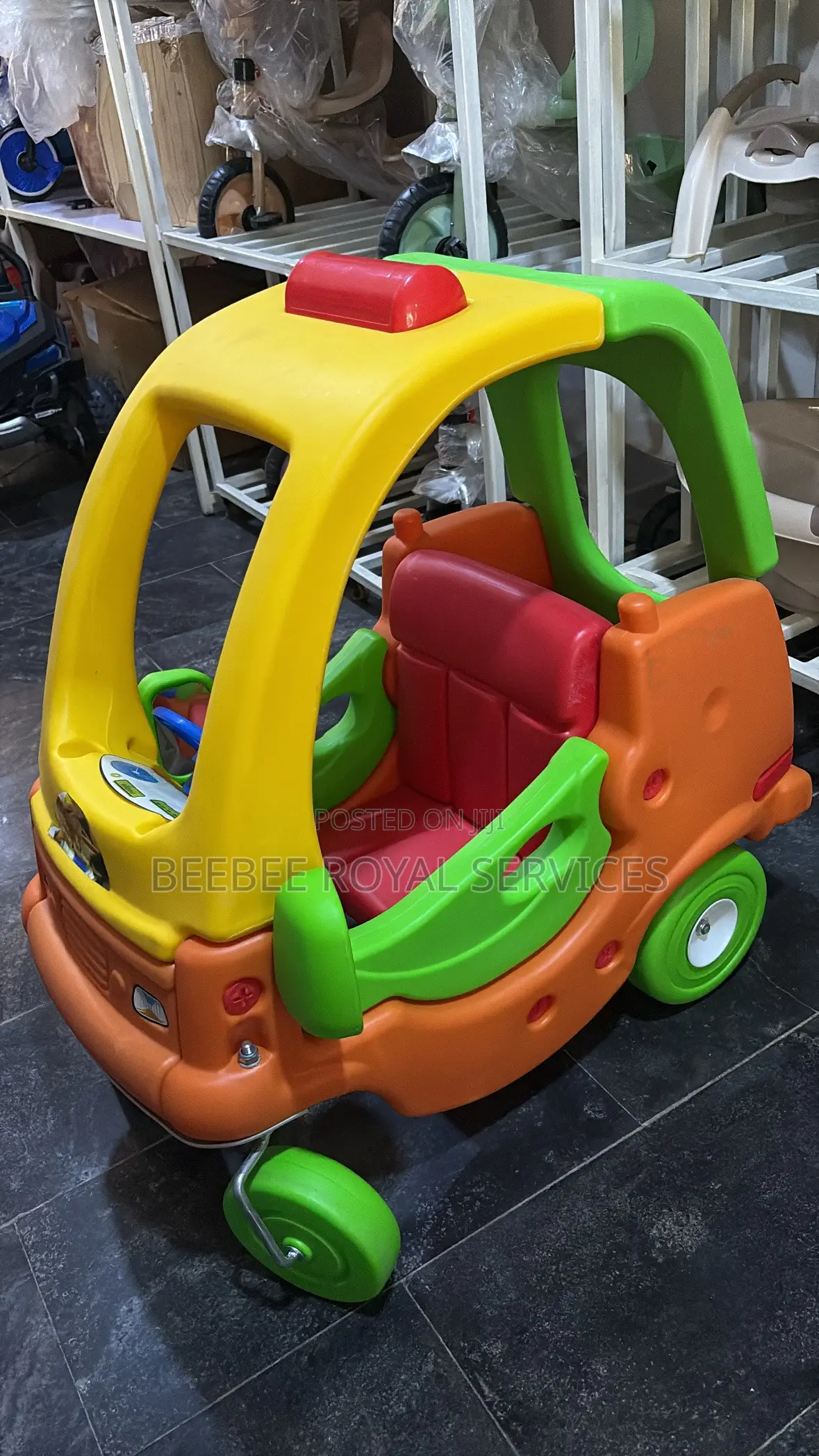 Kids Plastic Foot to Floor Car
