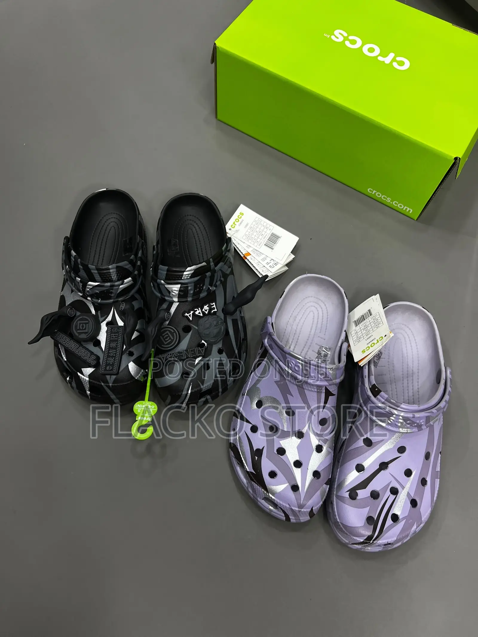 Original Naruto X Marvel Crocs