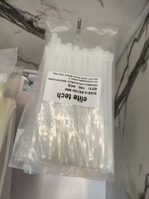 4.8mm by 150m Cable Ties 100pcs
