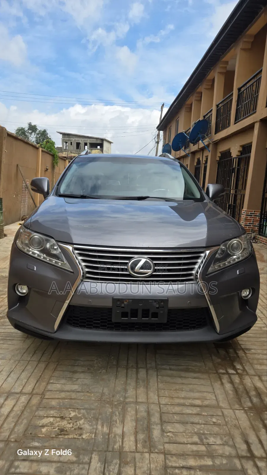 Lexus RX 2015 Gray