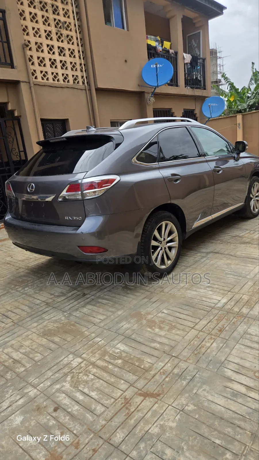 Lexus RX 2015 Gray