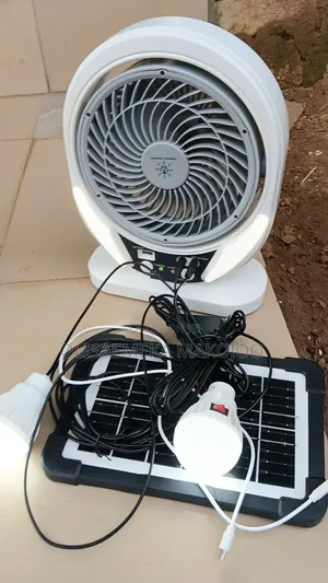 Solar Rechargeable Table Fan