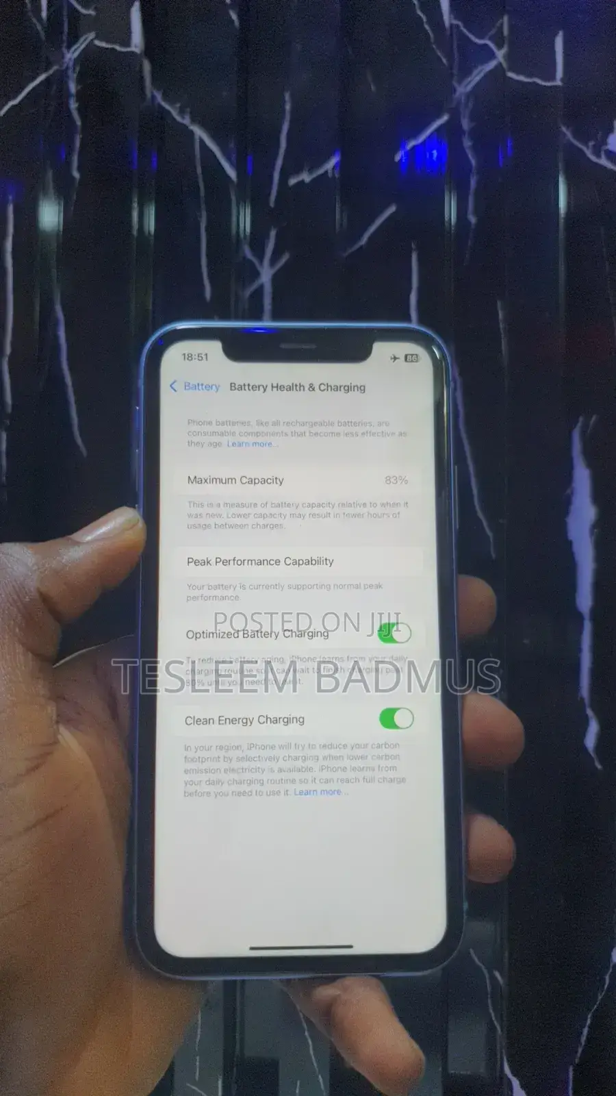 Apple iPhone XR 128 GB Blue