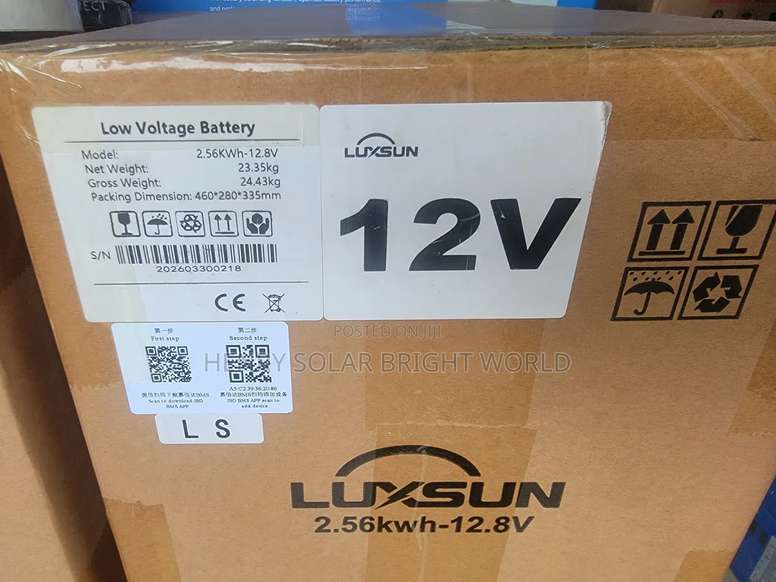 Luxsun 2.5kwh 12v Lithium Battery
